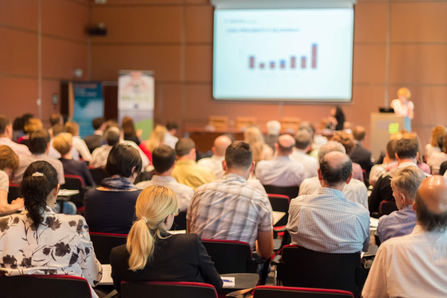 Publik vid ett seminarium