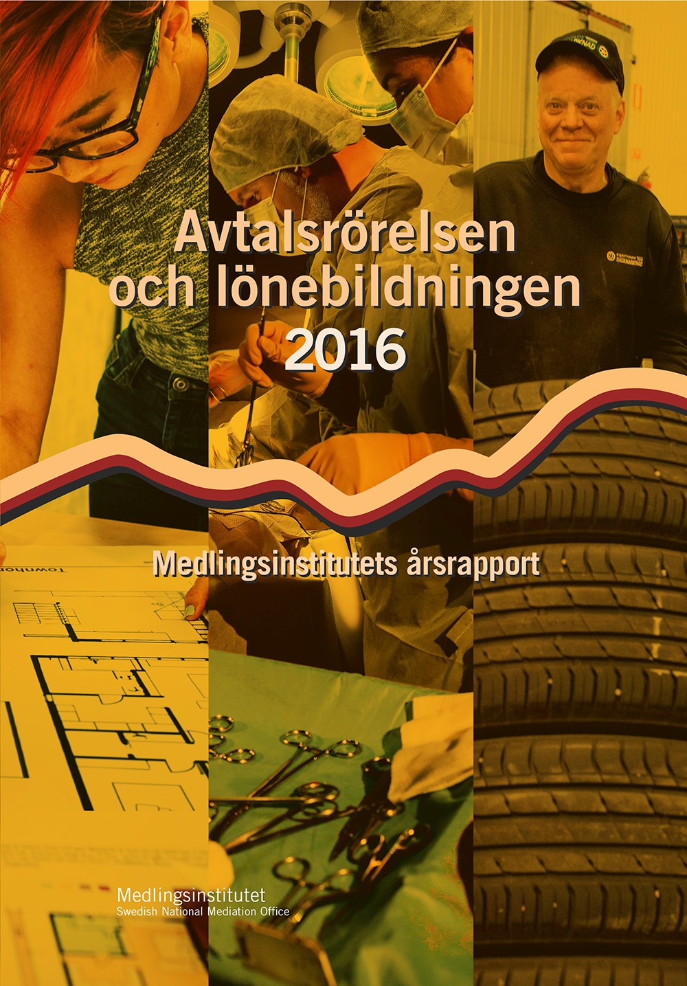 Omslaget till årsrapporten för 2016