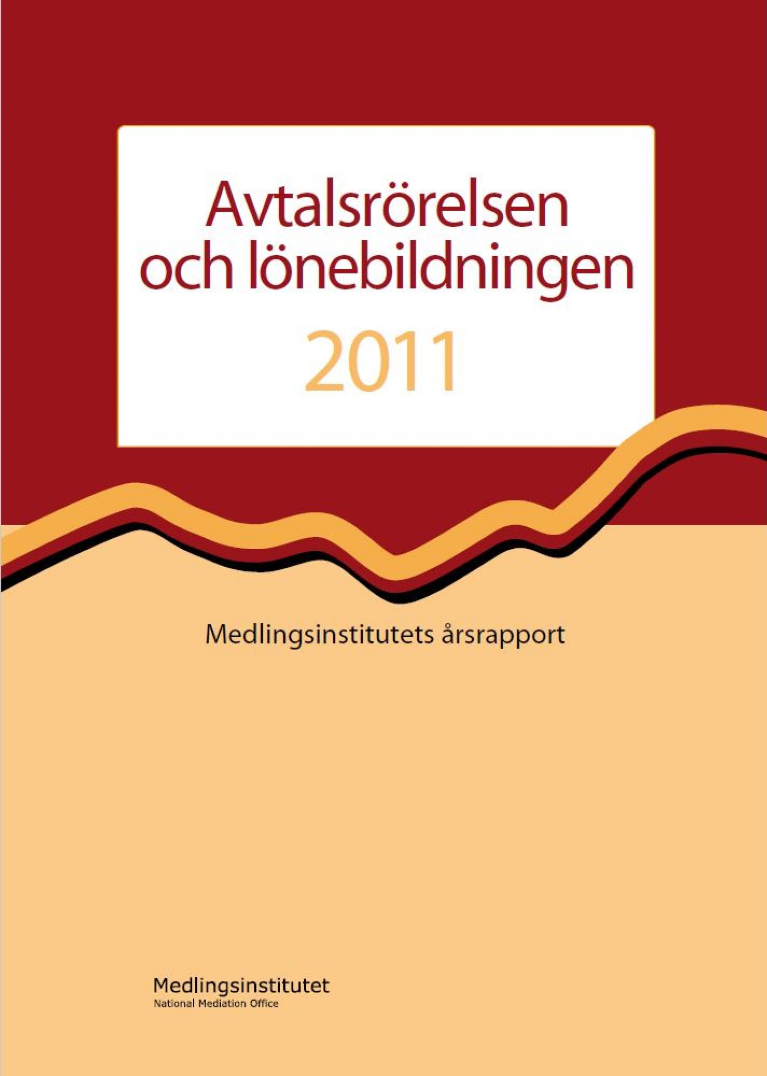 Omslage titll årsrapporten för 2011