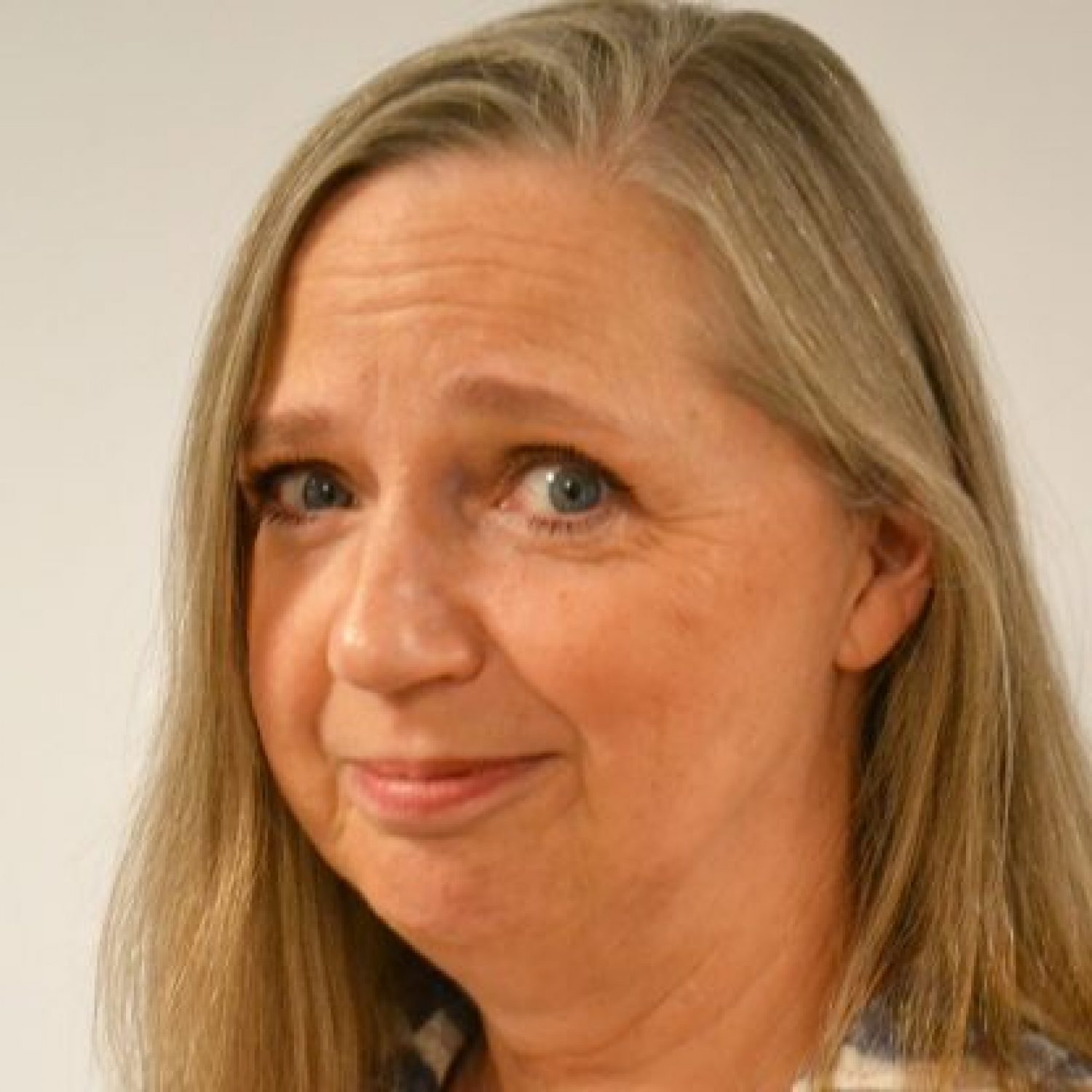 Porträtt på Gunilla Pettersson