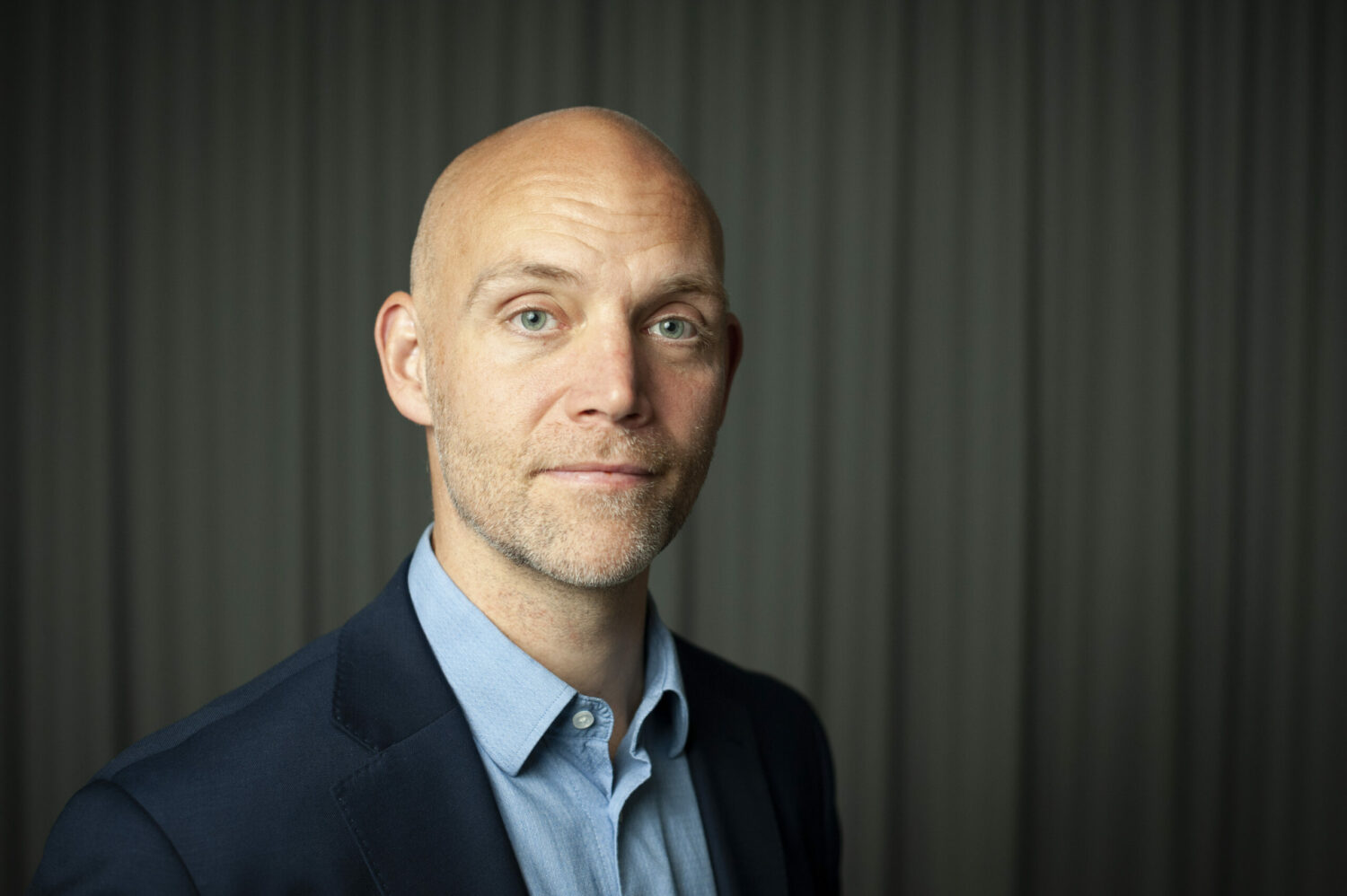 Foto på Medlingsinstitutets makroekonom Petter Hällberg