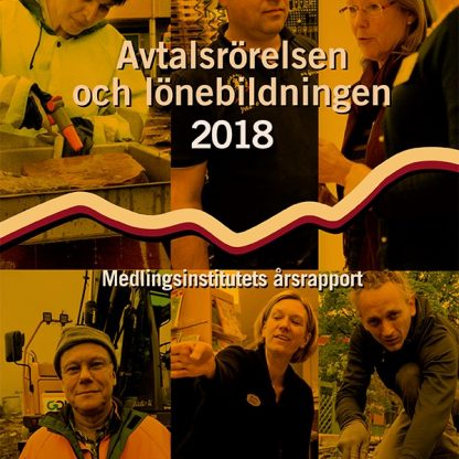 Omslaget på årsrapporten för 2018